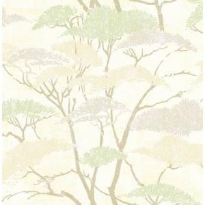Seabrook Designs AI41405 Koi Trees Wallpaper